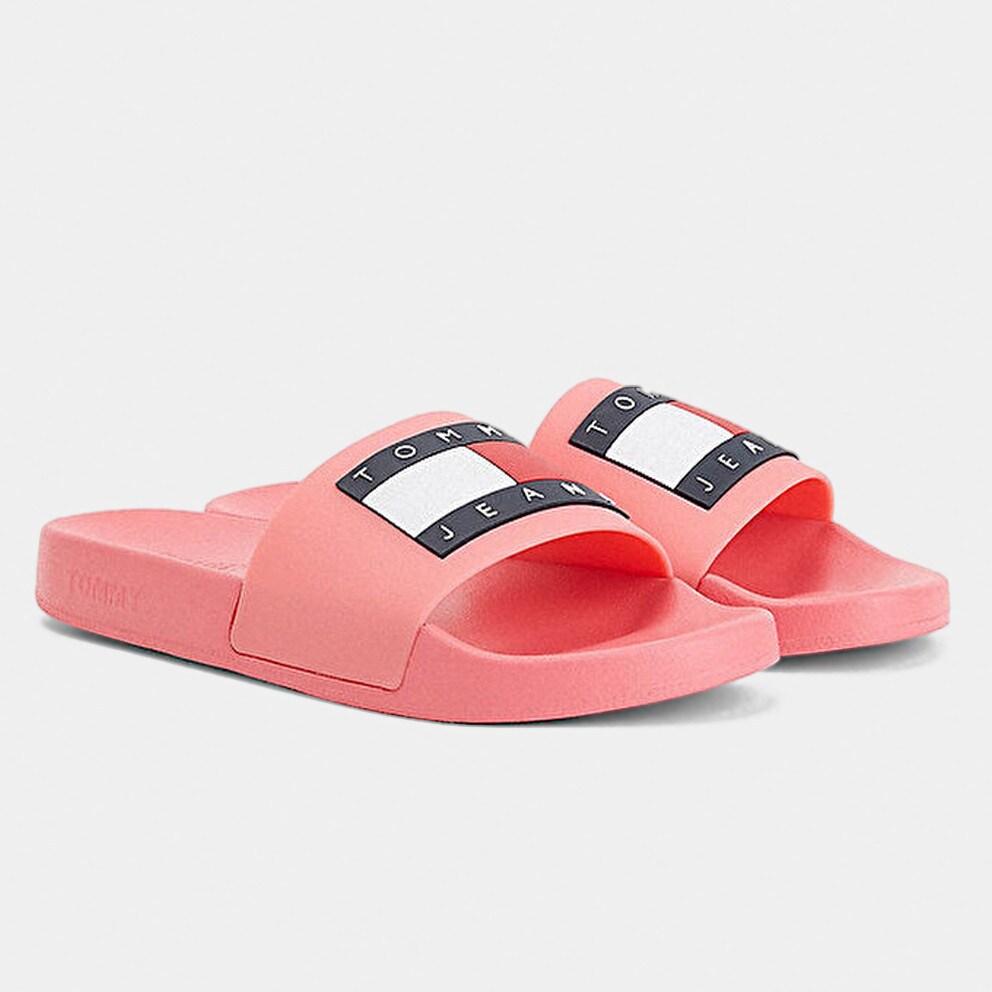tommy pink sliders