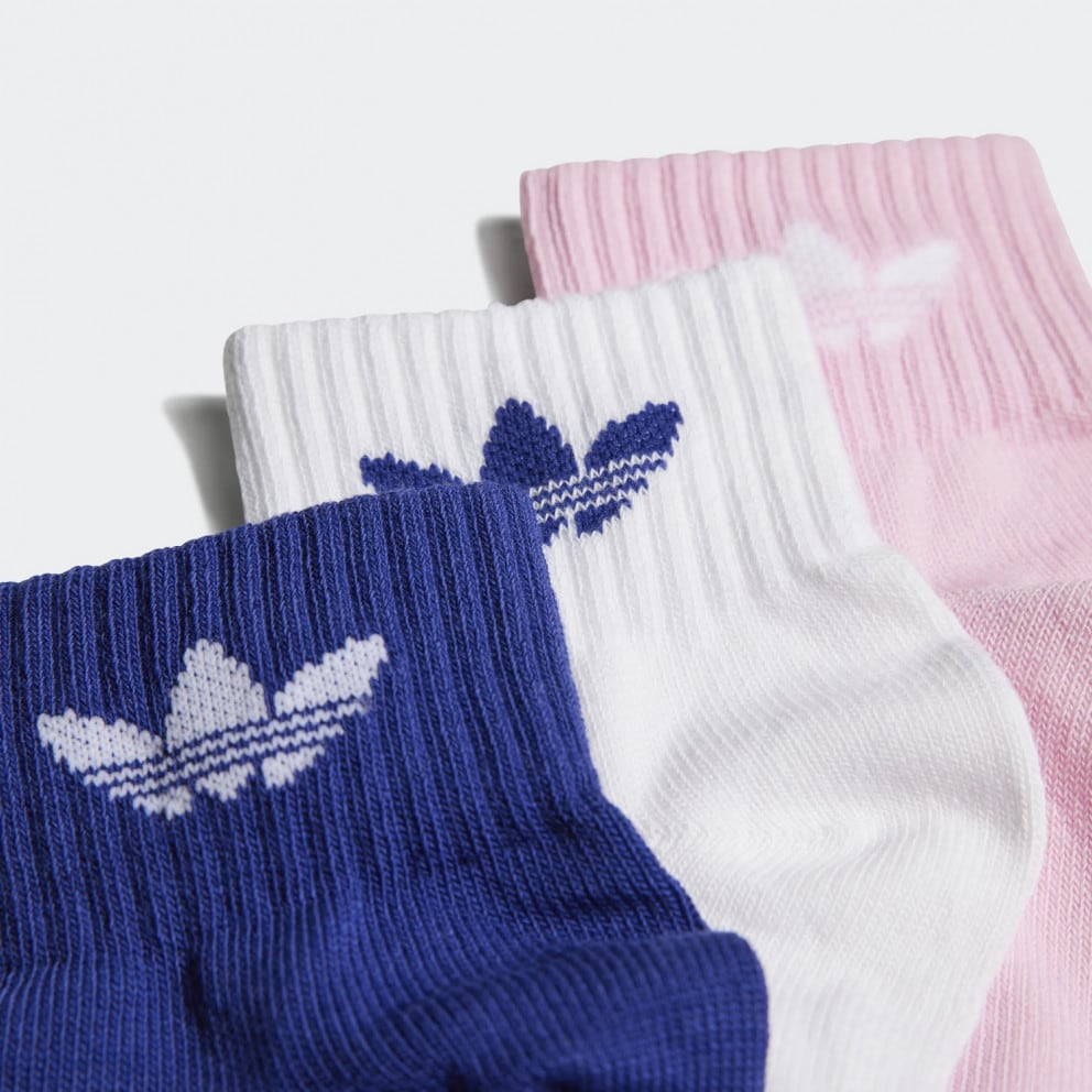 adidas Originals 3 Pack Ankle Παιδικές Κάλτσες