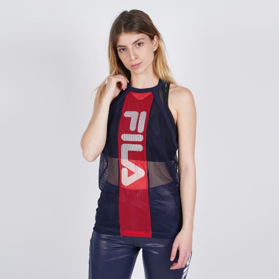 Fila Heritage  Bobbi Stripe Women's Mesh Top