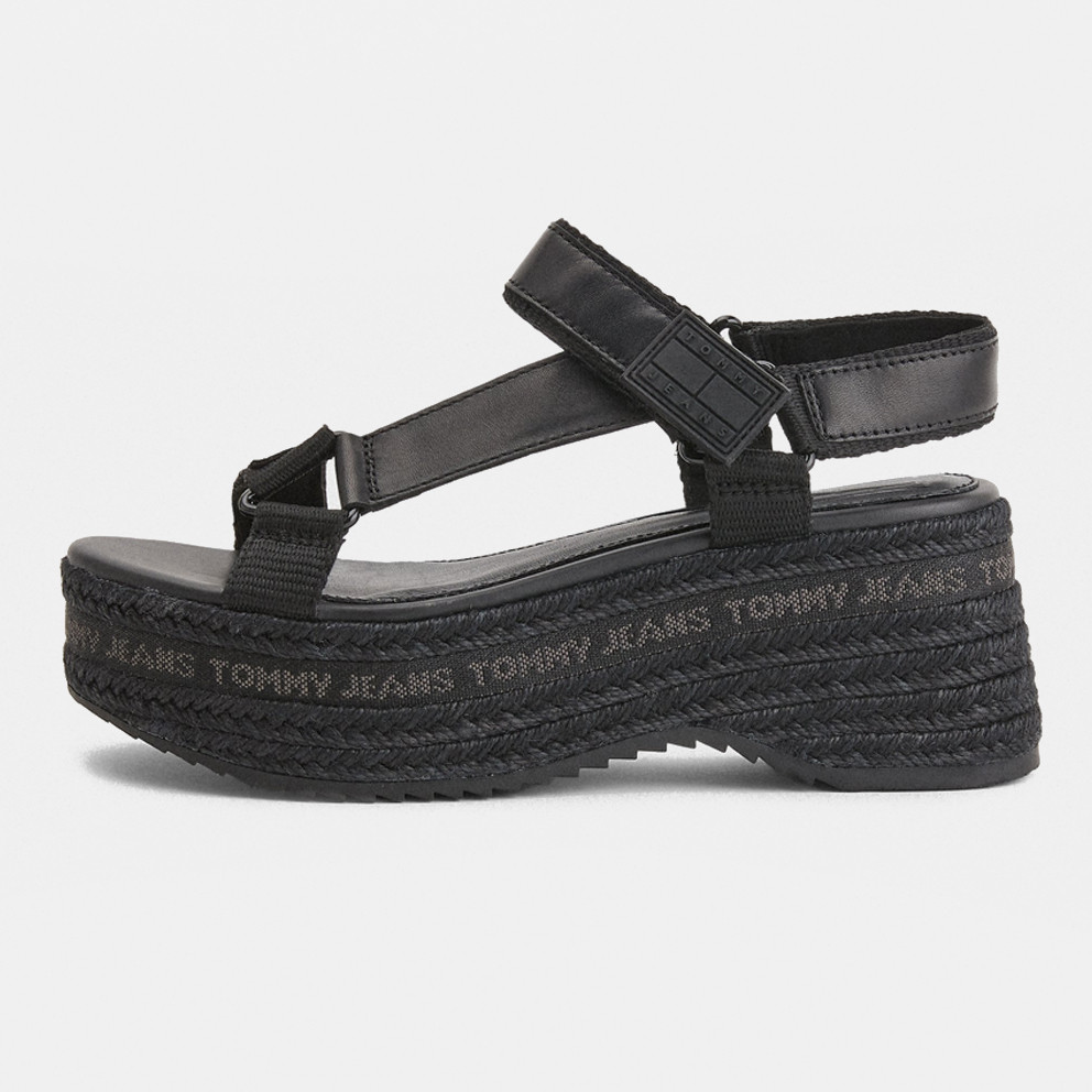 Tommy Jeans Wedge Γυναικεία Σανδάλια (9000103001_1469)