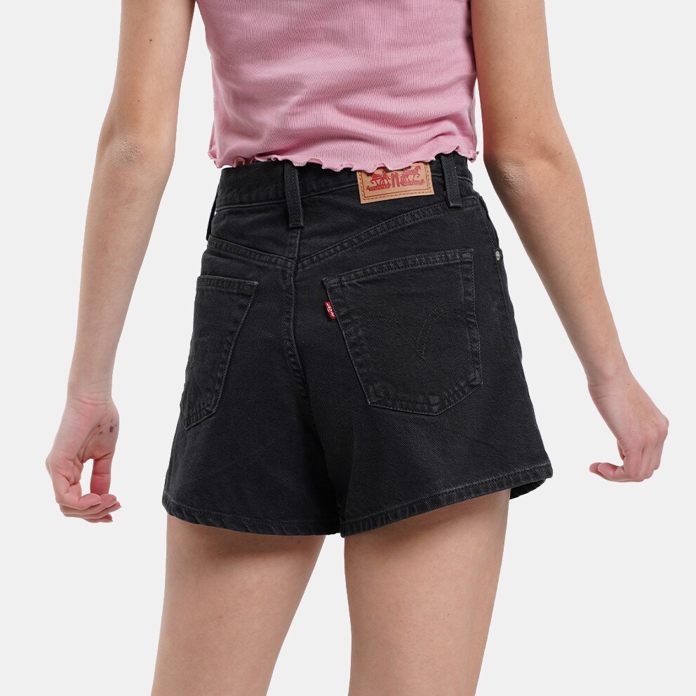 Levi's High Waisted Mom Women's Shorts Black A1965-0000