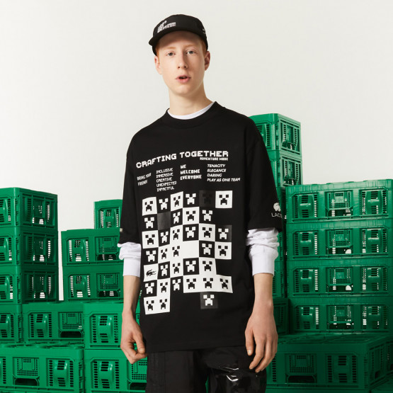 Lacoste x Minecraft L!VE Collab Men's T-Shirt