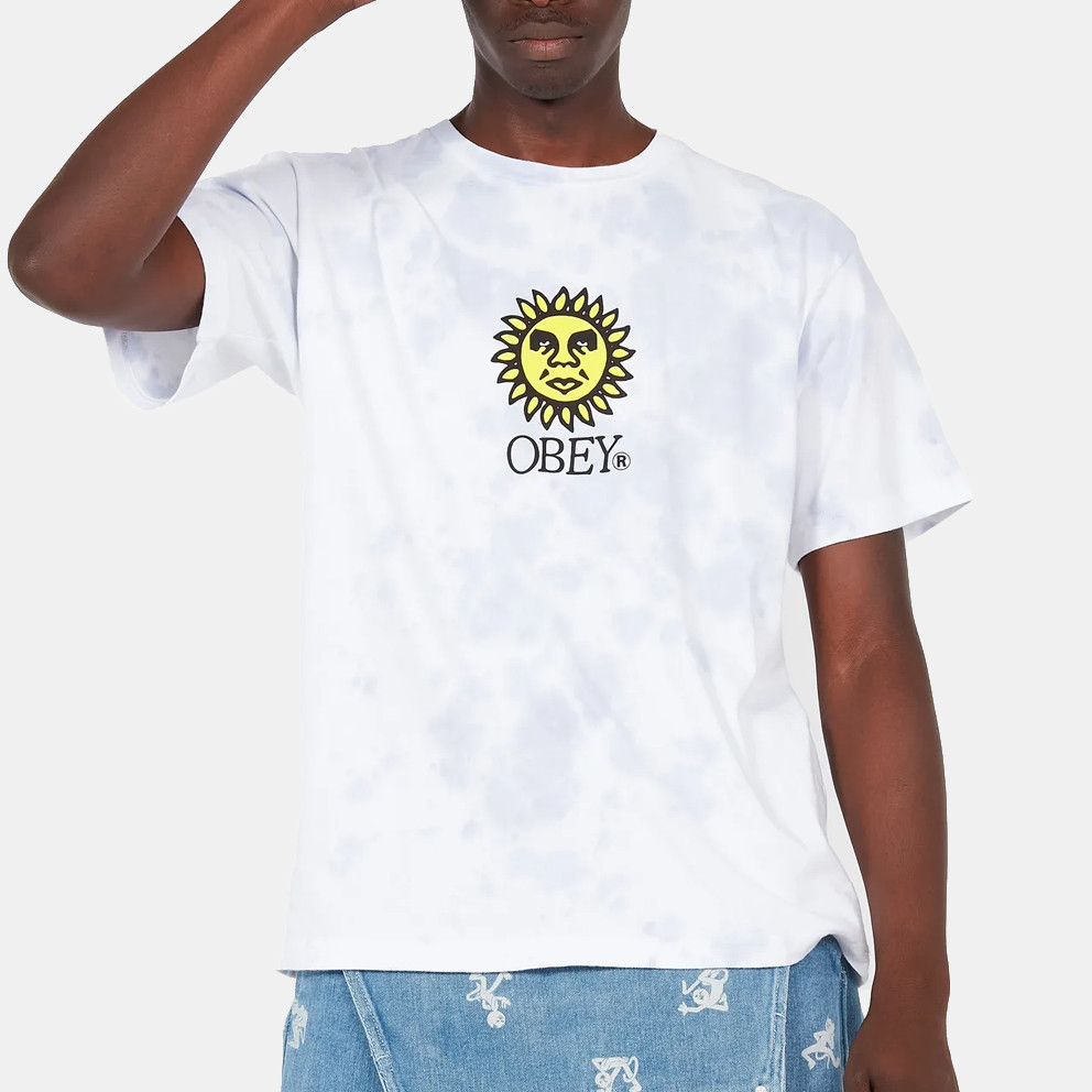 Obey Sunshine Organic Soft Cloudy Ανδρικό T-shirt