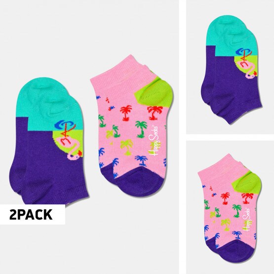 Happy Socks Flamingo 2-Pack Παιδικές Κάλτες