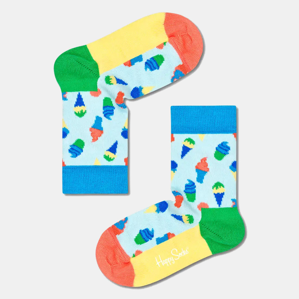 Happy Socks Ice Cream Socks Gift Set Παιδικές Κάλτσες 2-Pack