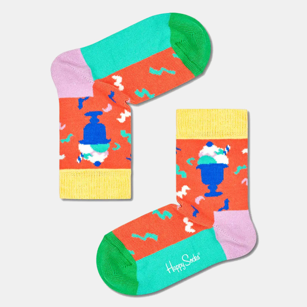 Happy Socks Ice Cream Socks Gift Set Παιδικές Κάλτσες 2-Pack