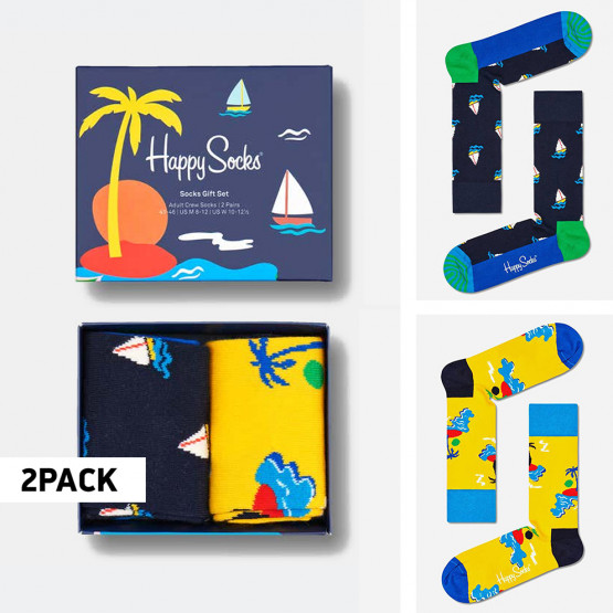 Happy Socks 2-Pack Sail Away Gift Set