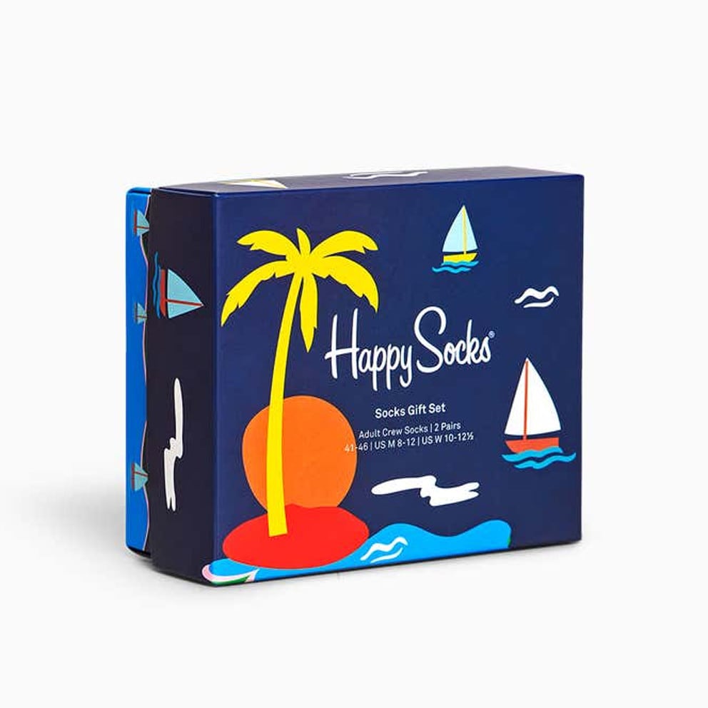 Happy Socks 2-Pack Sail Away Gift Set