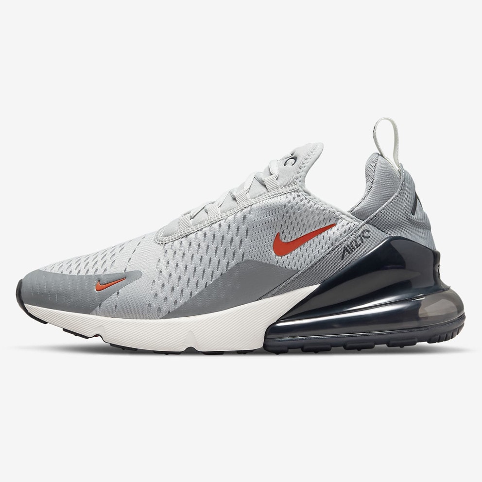 nike air max 270 men's grey and red