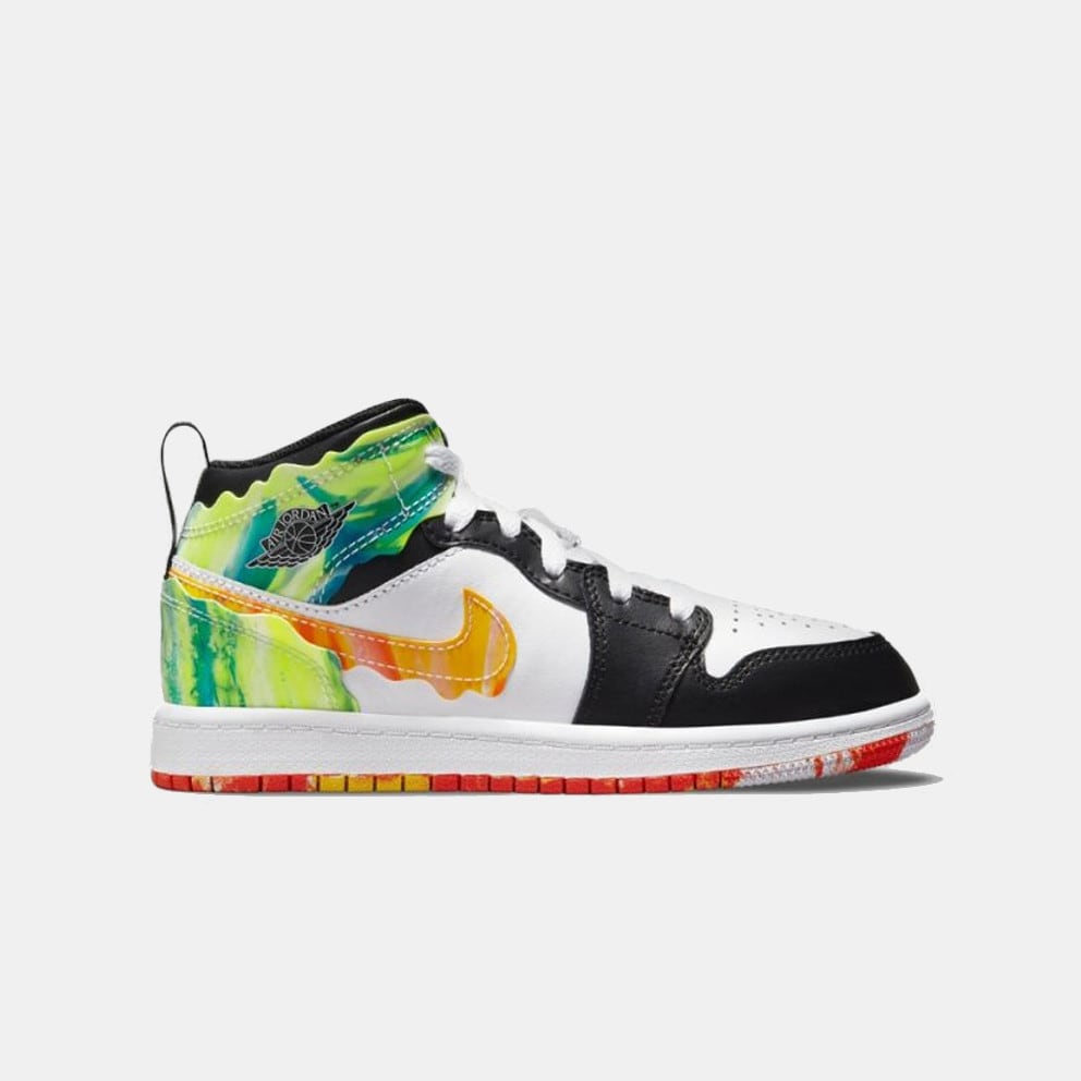 air jordan 1 mid se wavy gs