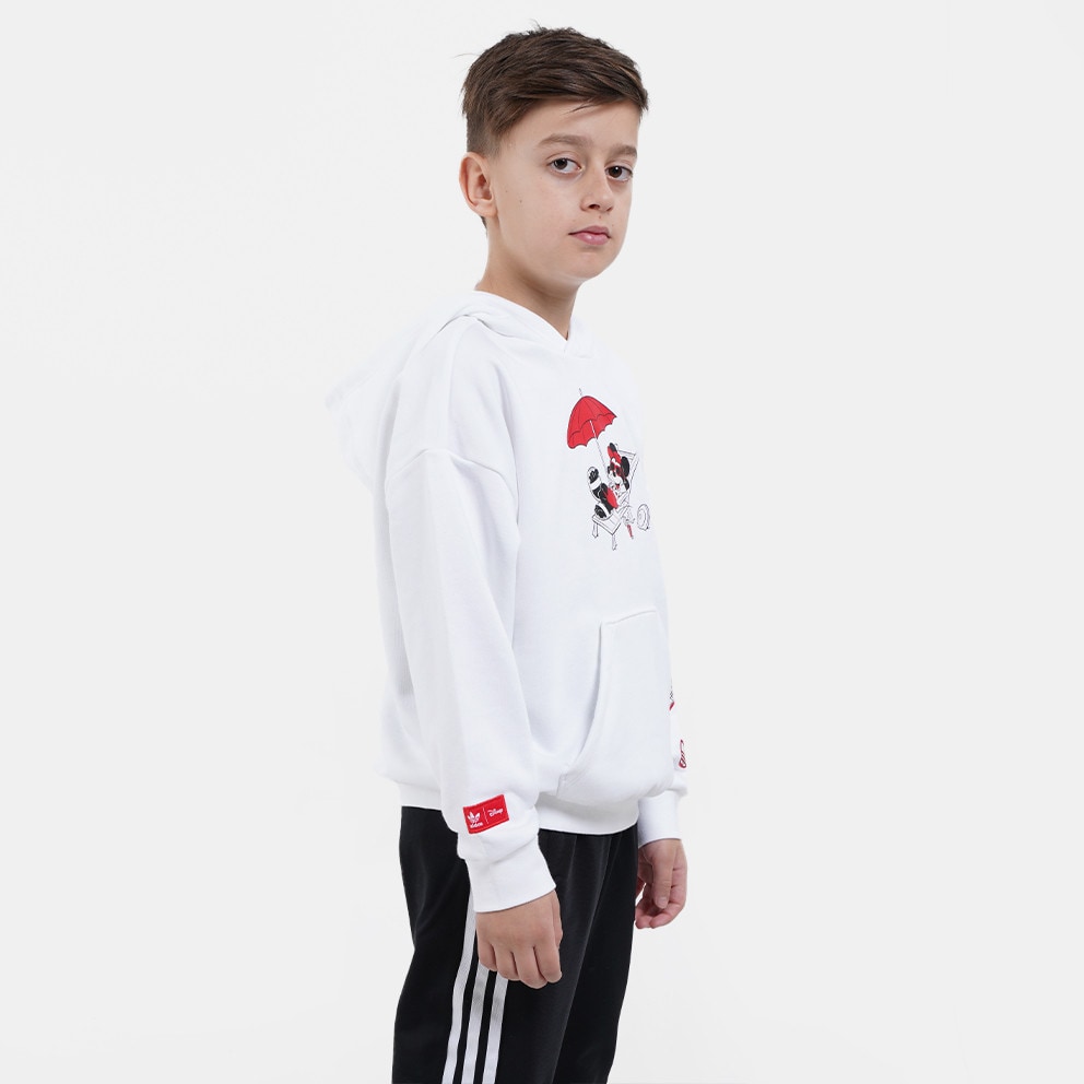 adidas Originals Disney Mickey and Friends Παιδική Μπλούζα με Κουκούλα