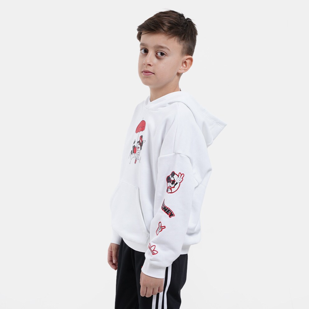 adidas Originals Disney Mickey and Friends Παιδική Μπλούζα με Κουκούλα