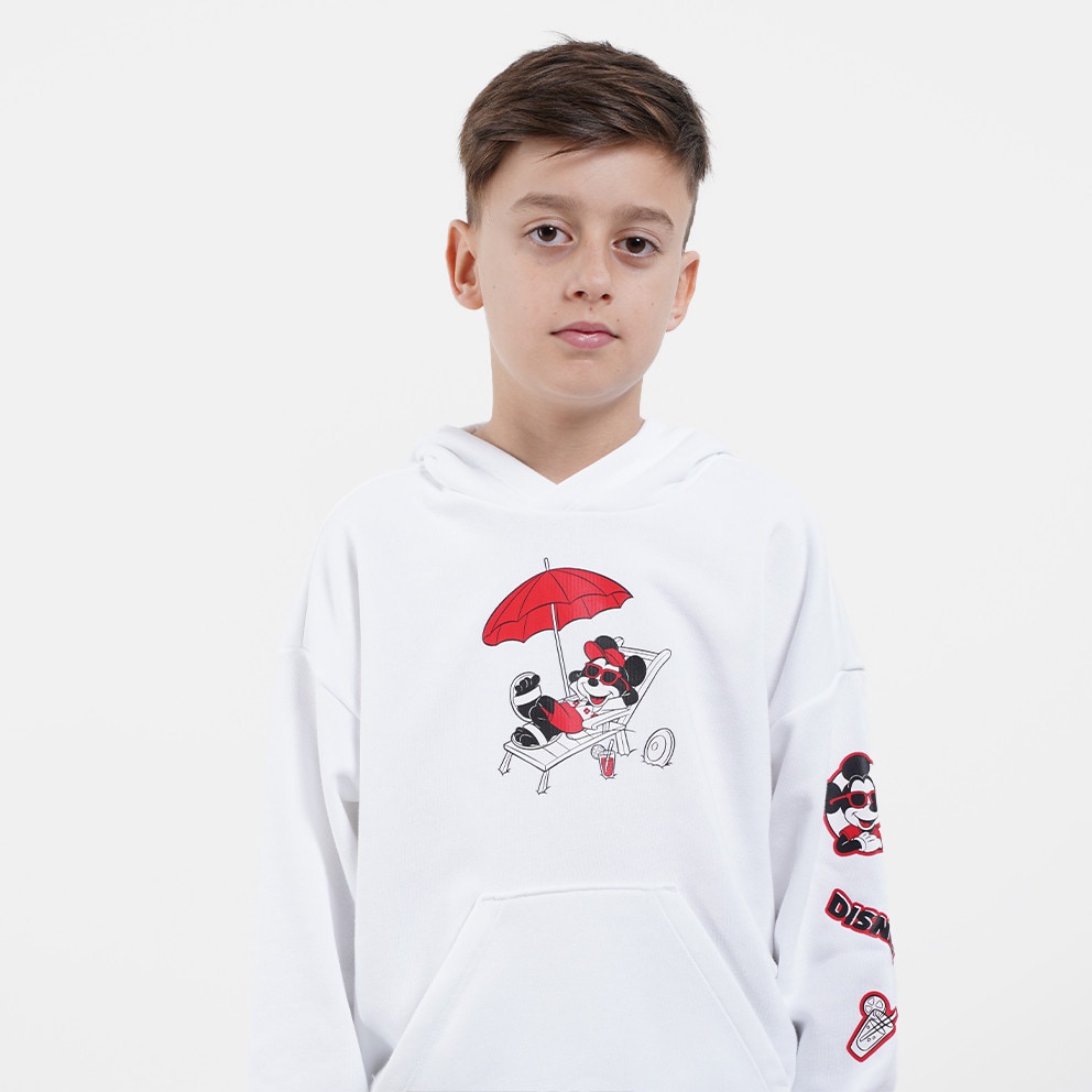 adidas Originals Disney Mickey and Friends Παιδική Μπλούζα με Κουκούλα