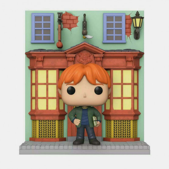 Funko Pop! Deluxe: Harry Potter - Ron Weasley with Quality Quidditch Supplies Store 142 Figure