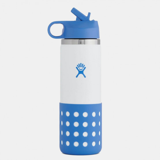 Hydro Flask 20 Oz Kids Wide Mouth Straw Lid & Boot Μπουκάλι Θερμός 591ml