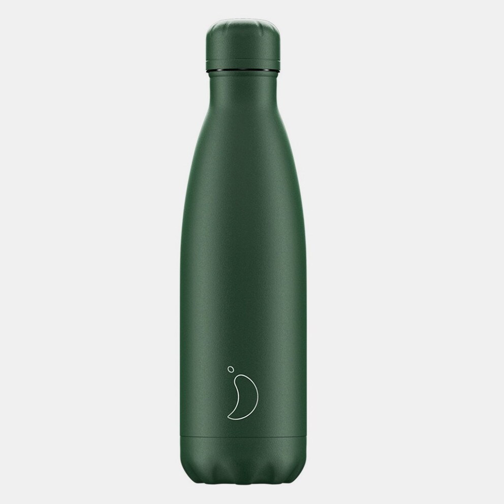 Chilly's All Matte Green Ανοξείδωτο Μπουκάλι Θερμός 0,5 L