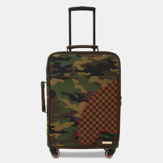 Sprayground Shark Shape Check Luggage Τσάντα Ταξιδίου