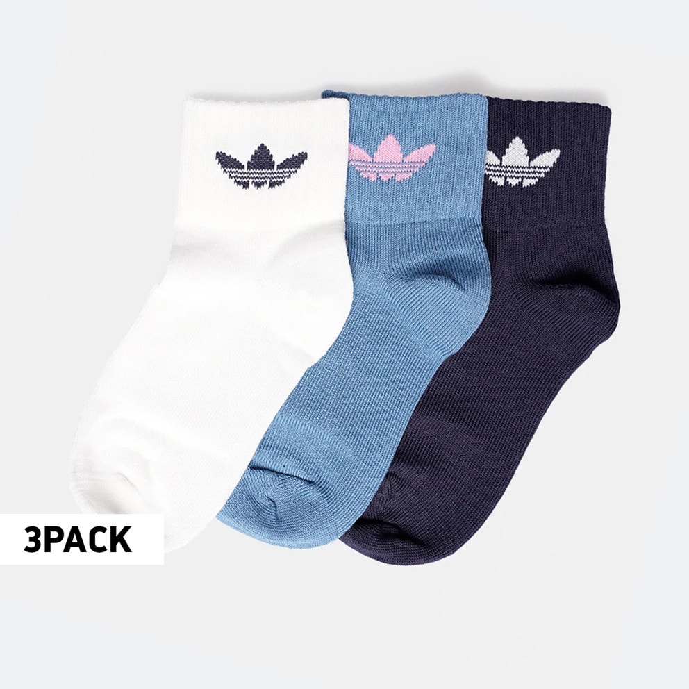 adidas Originals 3 Pack Ankle Kid's Socks