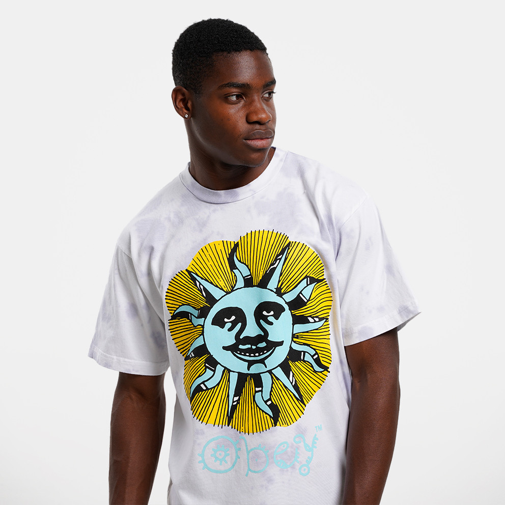 Obey Smile Organic Soft Cloudy Ανδρικό T-shirt