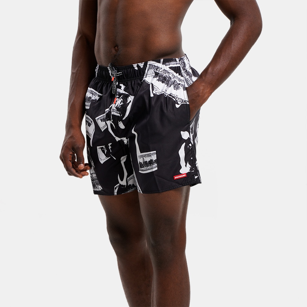 Sprayground Skull Money Men's Swim Shorts