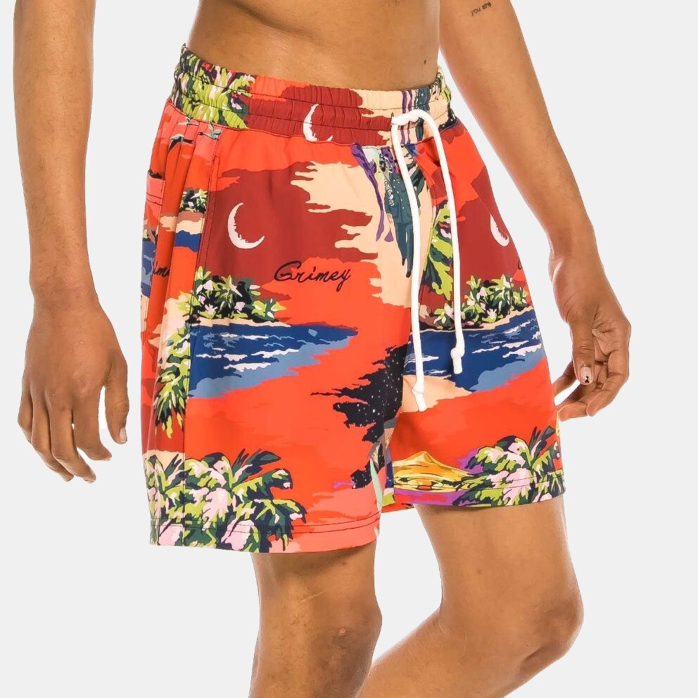 Grimey Ocean Gateways Men's Swim Shorts