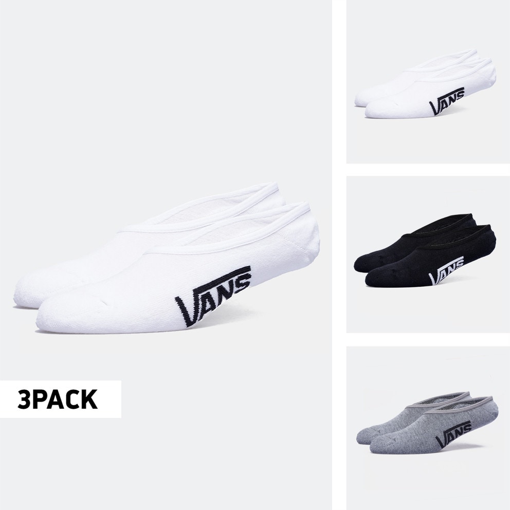 Vans Classic Super No Black Asso 3-Pack Ανδρικές Κάλτσες