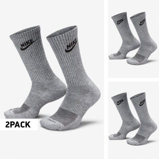 Nike Everyday Plus Cushioned Crew 2-Pack Socks Unisex Socks