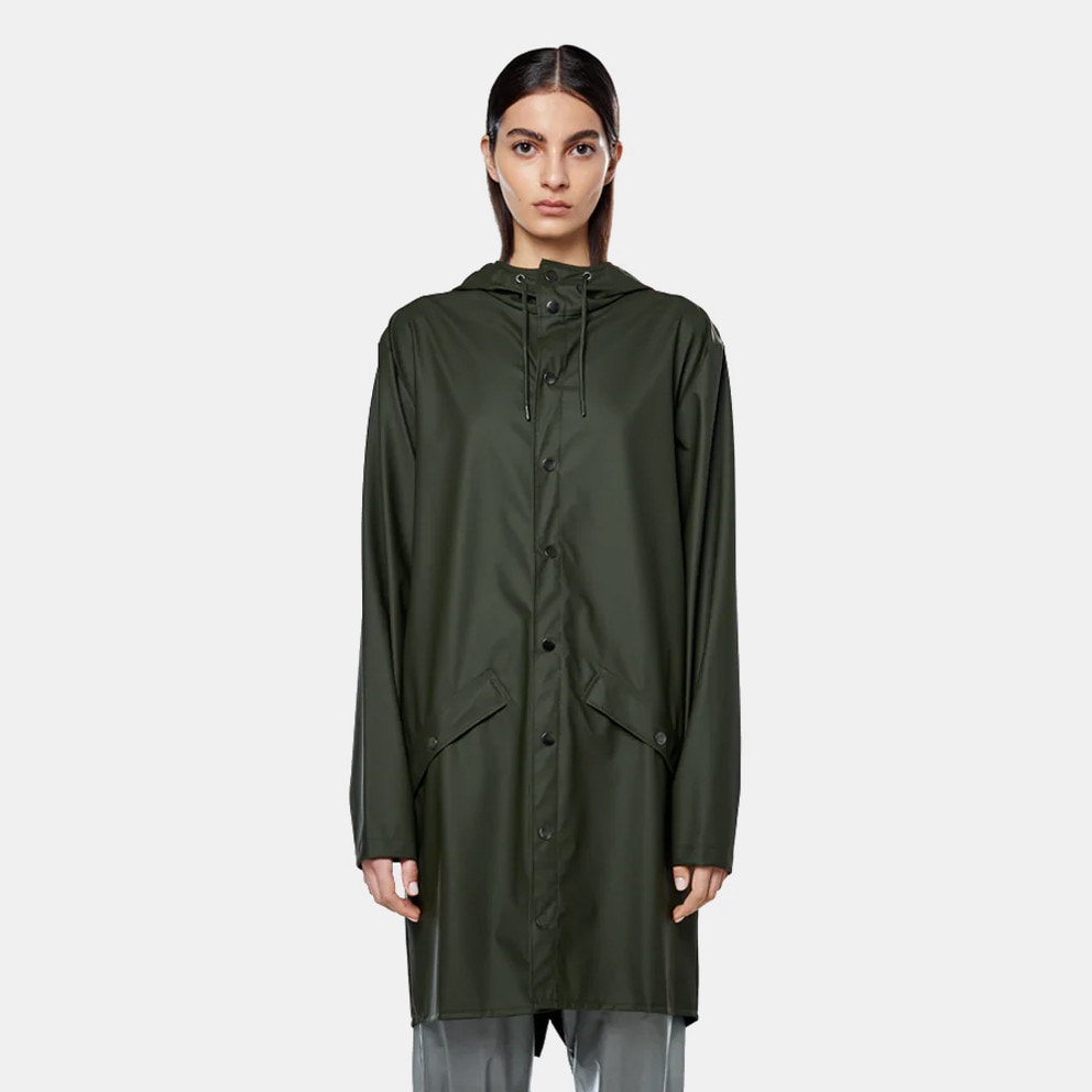 Rains Long Fishtail Parka Rain Jacket