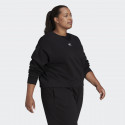 adidas Originals Adicolor Essentials Crew Plus Size Γυναικεία Μπλούζα Φούτερ