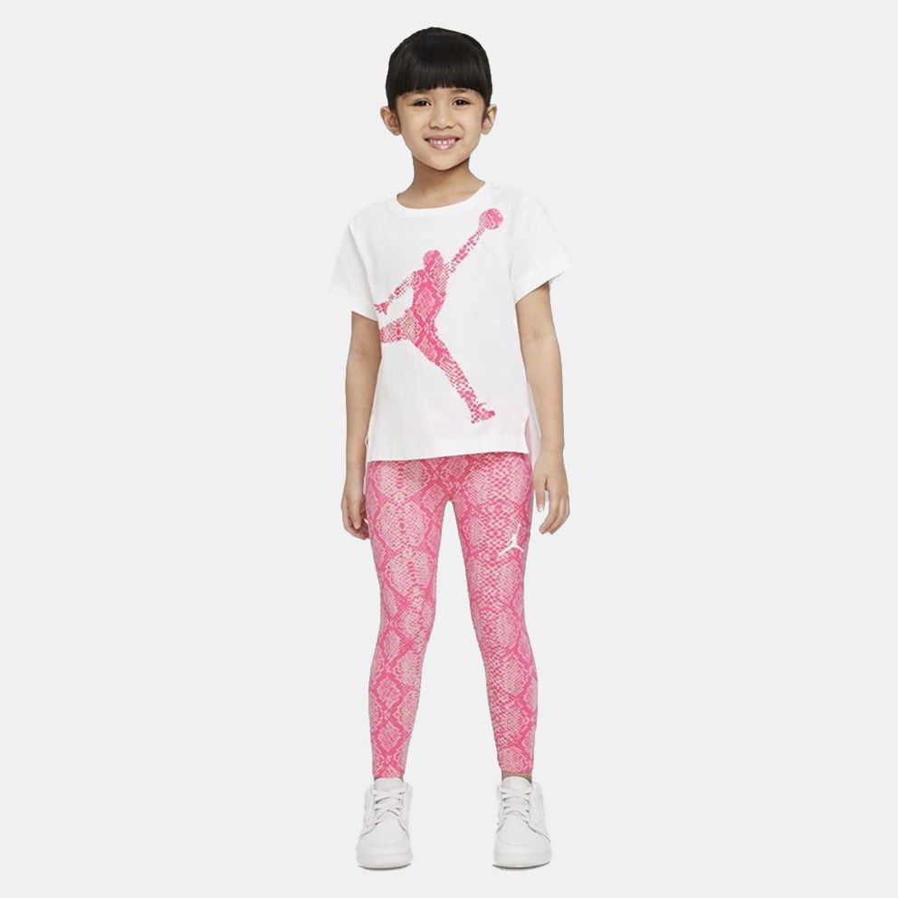 Jordan Jumpman Snake Kids' Crew and Leggings Set