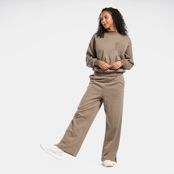 Reebok Classics Wide Leg Women s Trackpants Beige HN6646