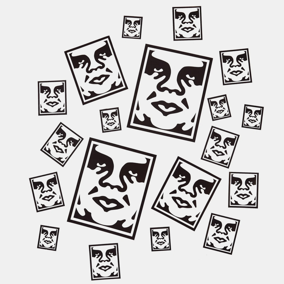 Obey Sticker Pack 2-Icon Face Αυτοκόλλητα