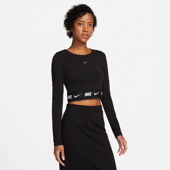 Puma chase on sale ls cropped top
