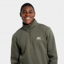 Alpha Industries Half Zip Ανδρική Μπλούζα Φούτερ