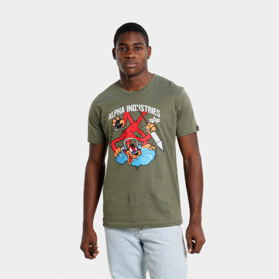 Alpha Industries Fighter Squadron Ανδρικό T-Shirt