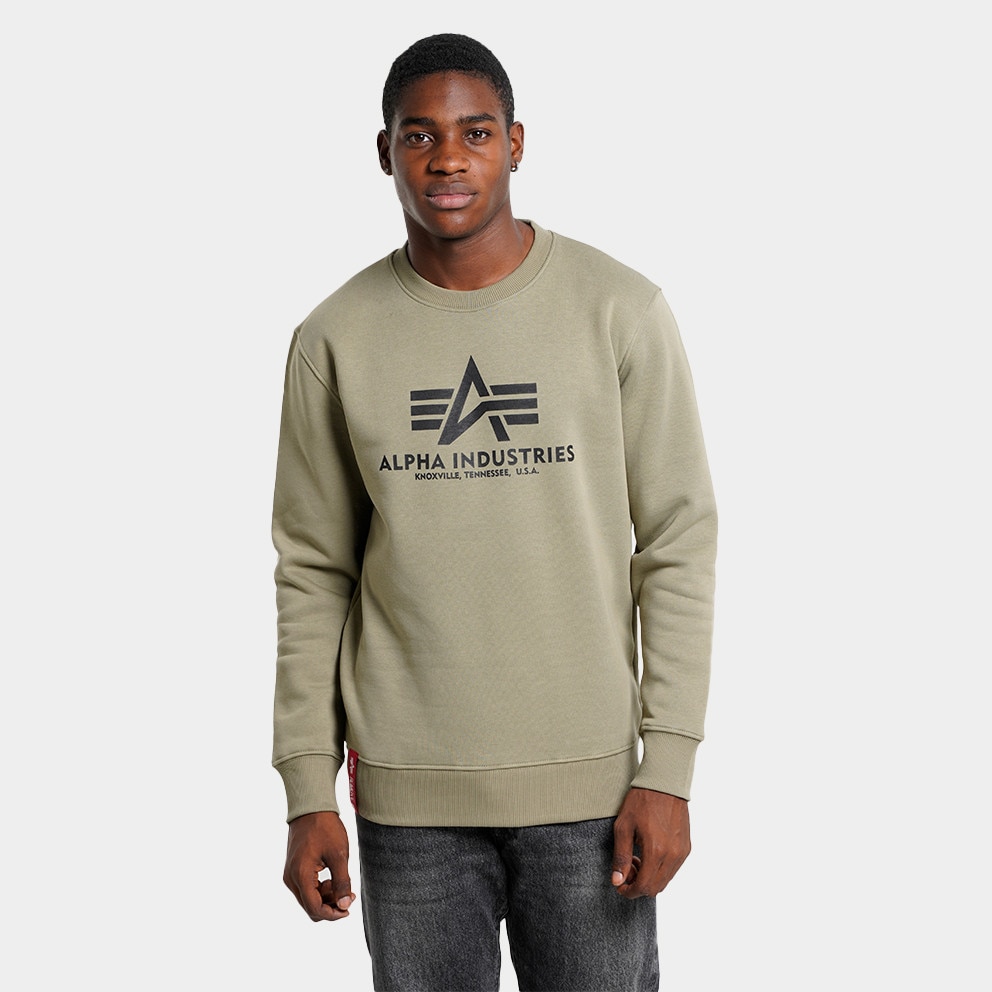 Alpha Industries Basic Men s Sweater Khaki 178302 11