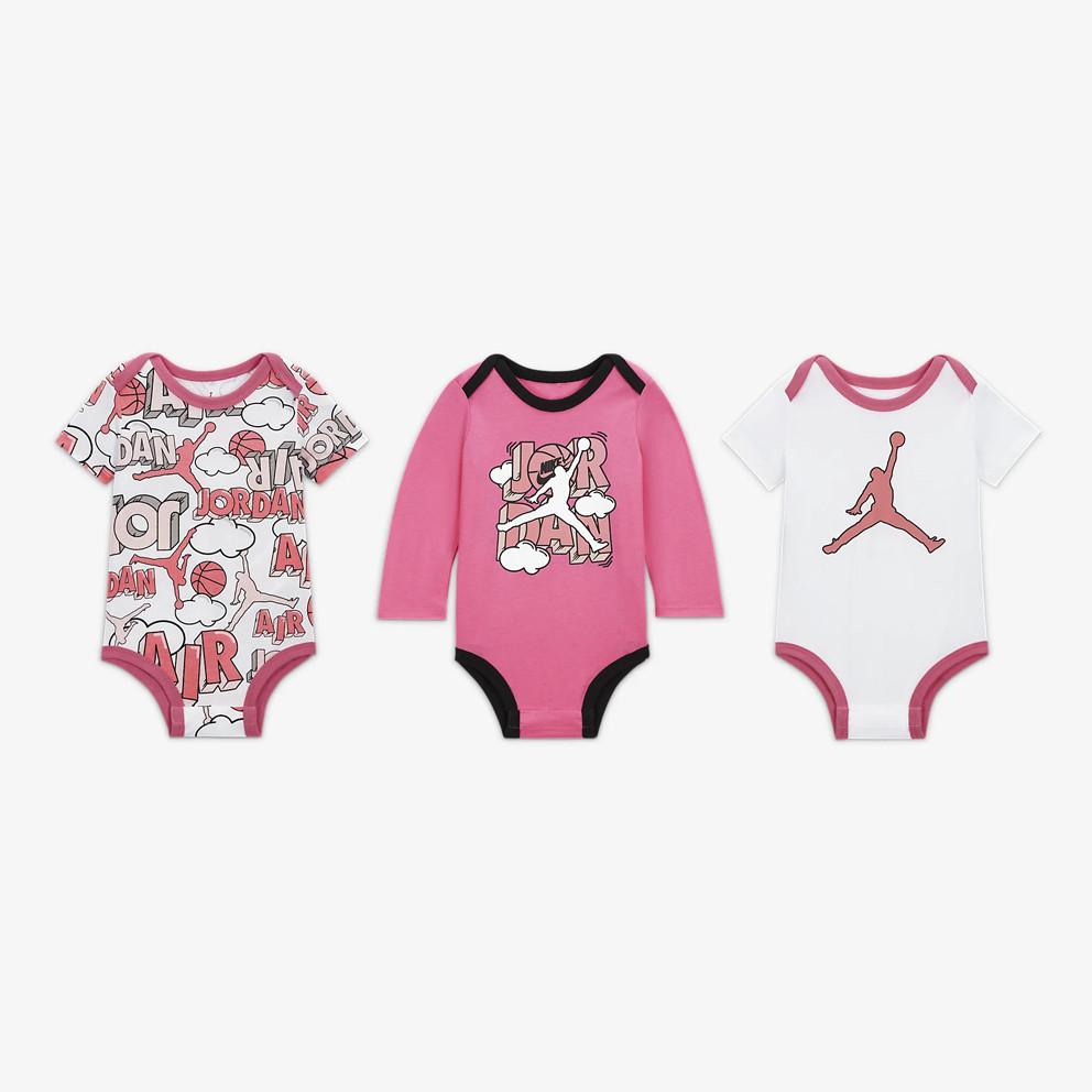 Jordan Air Comic 3-Pack Kids' Bodysuit Set