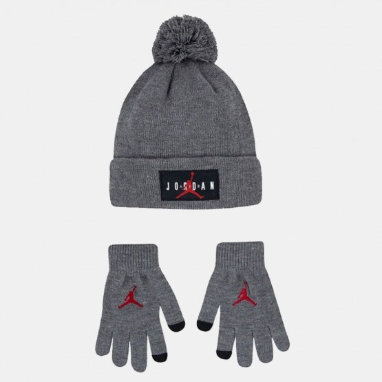 Jordan Jumpman Pom Kids' Beanie and Gloves Set