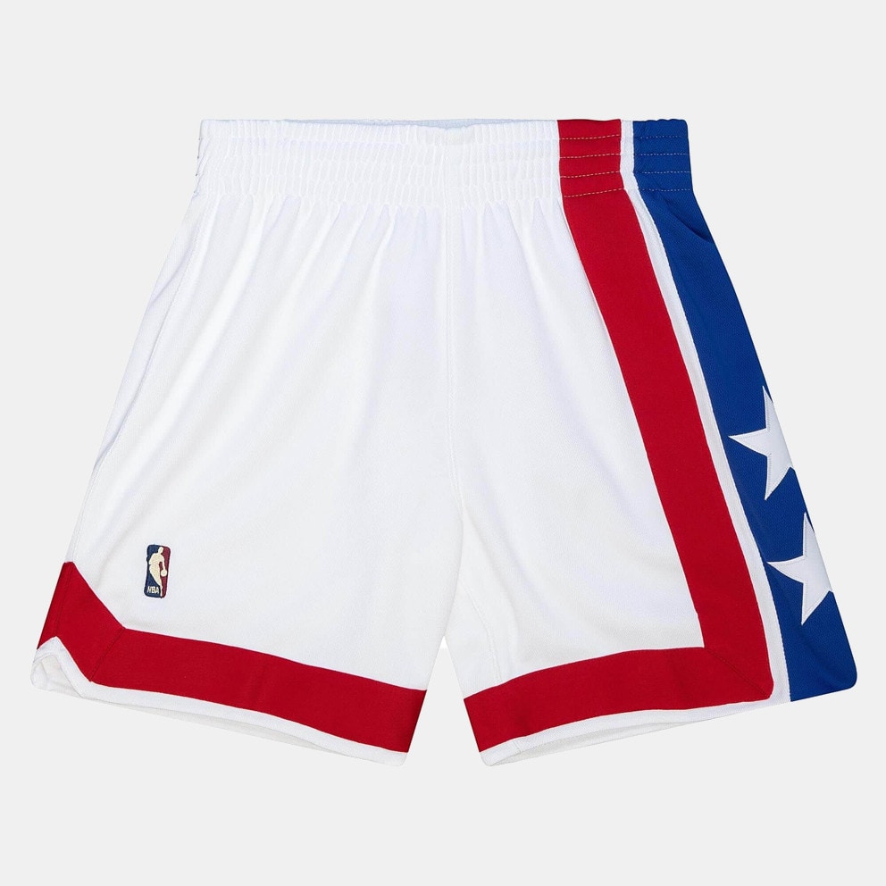Mitchell Ness New Jersy Nets 2005 Men s Shorts White ASHR4488 NJN05PPP