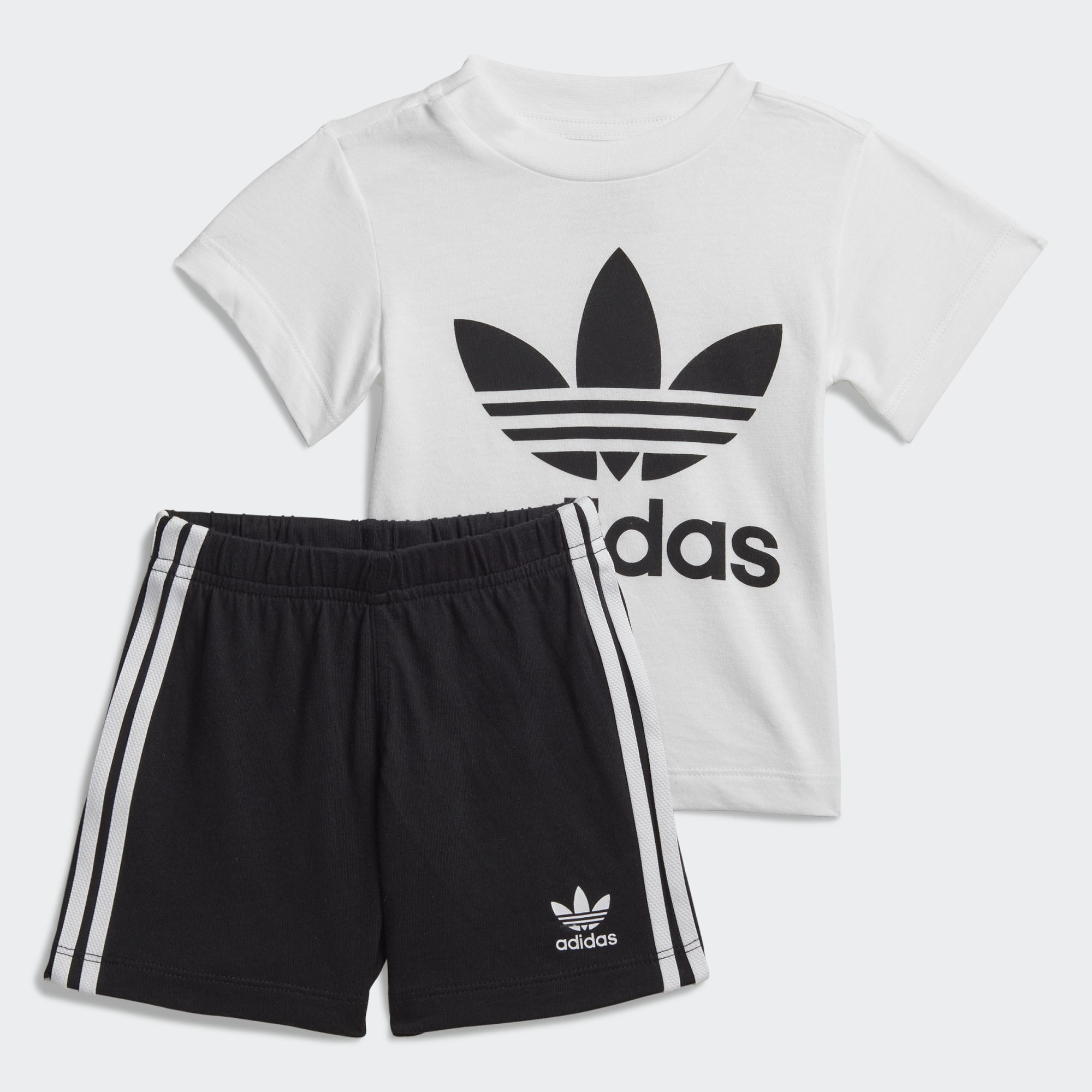 adidas Originals Treefoil Shorts Tee Infants' Set (9000045007_1540)