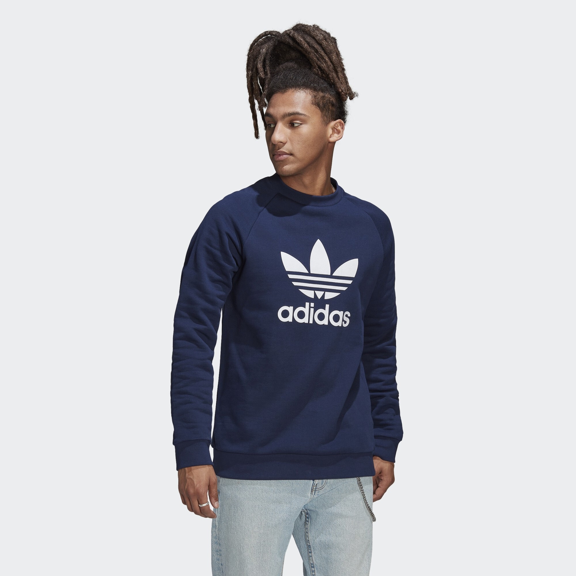 adidas Originals Trefoil Crew (9000113198_20972)