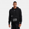 Jordan Brooklyn Nets Fleece Ανδρική Μπλούζα με Κουκούλα