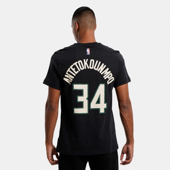 Women's Nike 2022 Icon Edition Giannis Antetokounmpo Milwaukee Bucks T-Shirt / Medium