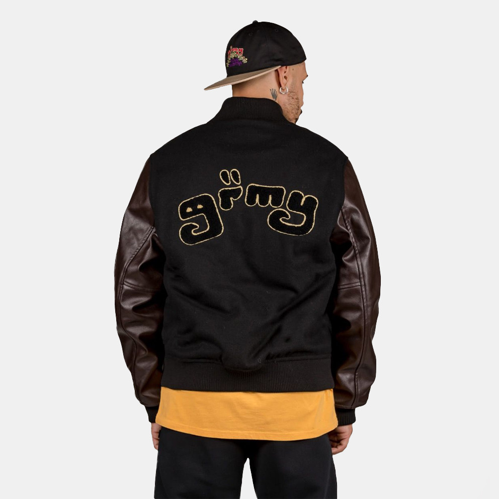 Grimey Lust Mantra Wool Baseball Men's Jacket