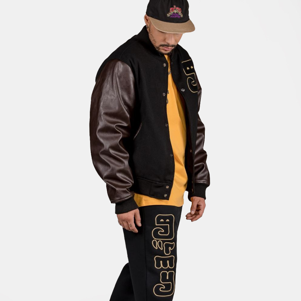 Grimey Lust Mantra Wool Baseball Men's Jacket