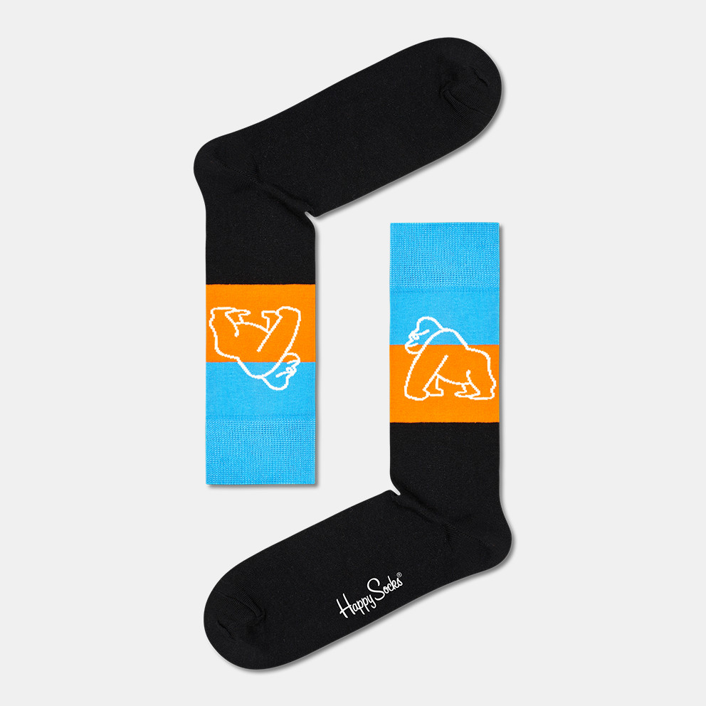 Happy Socks Mountain Gorillas Unisex Κάλτσες (9000126581_2074)