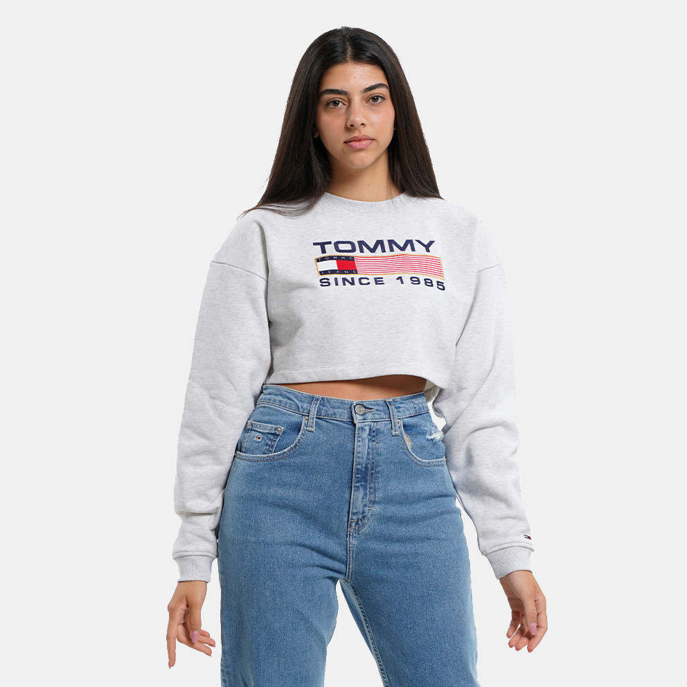  Tommy Jeans Modern Super Cropped Relaxed Γυναικείο Φούτερ (9000123592_49132) 2025
