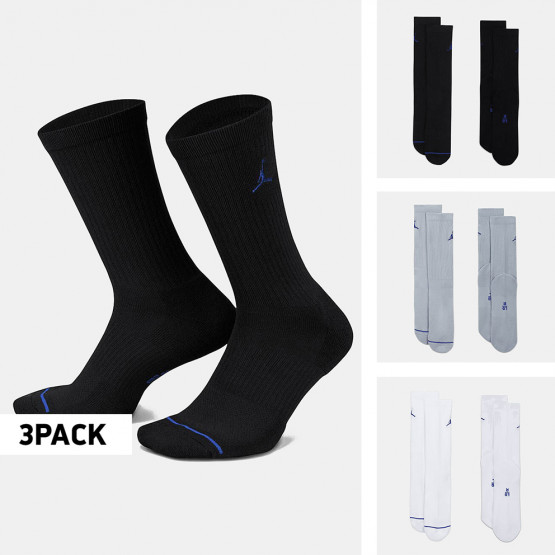 Jordan Jumpman Cush Poly Crew 3-Pack Unisex Socks