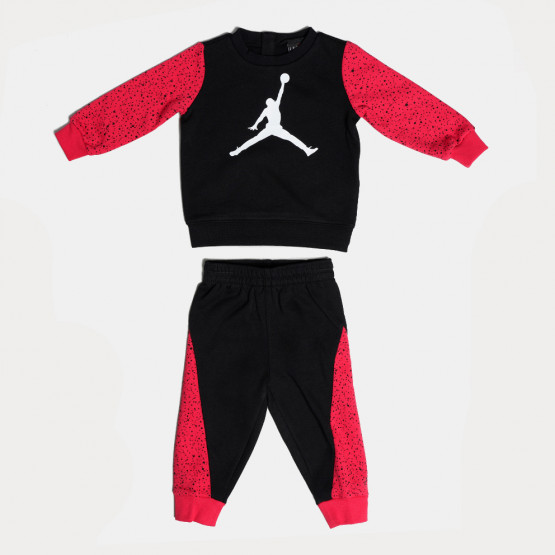 Jordan Air Speckle Fleece Crew Παιδικό Σετ Φόρμας