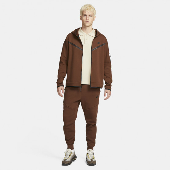 brown nike tech fleece